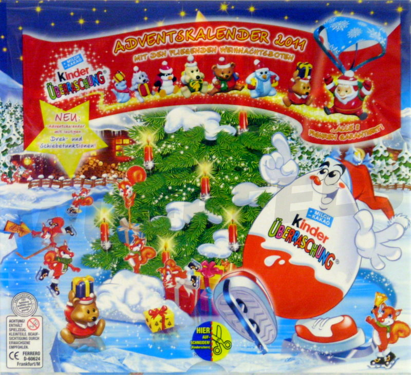 Kinderüberraschung Weihnachten 2022 KINDER ÜBERRASCHUNG/KINDERÜBERRASCHUNG/ÜEI Weihnachtskalender